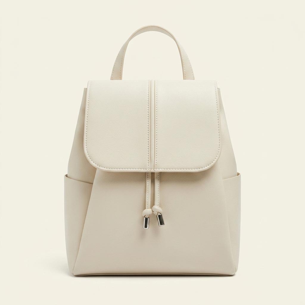 자라 zara 아이보리 백팩