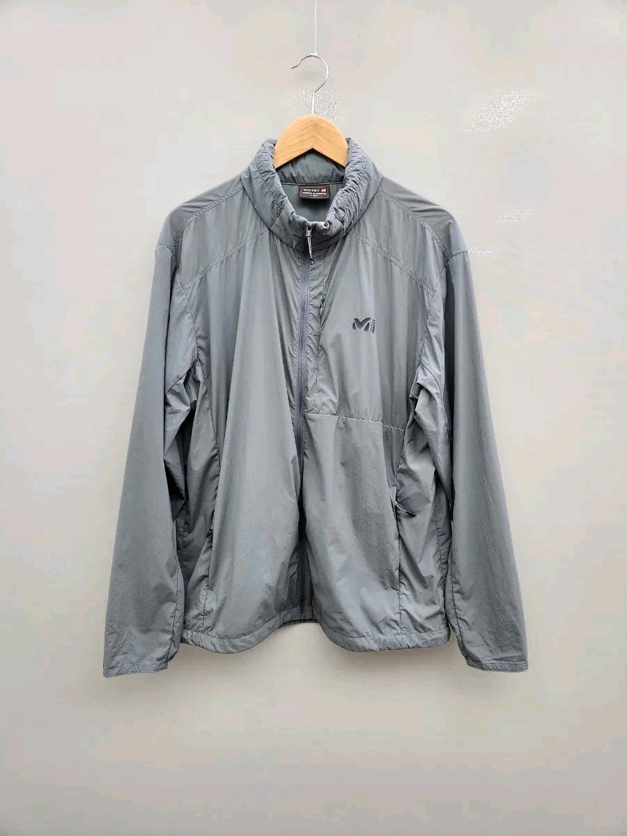 [105/XL] 밀레(MILLET) 경량 패커블 바람막이 자켓 (그레이) 2