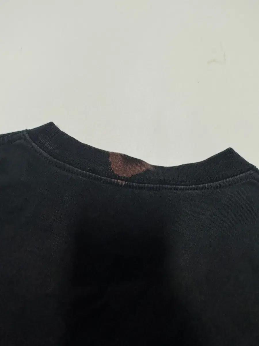 정품 앤더슨벨 백 프린팅 오버핏 반팔 티셔츠 S 블랙 6