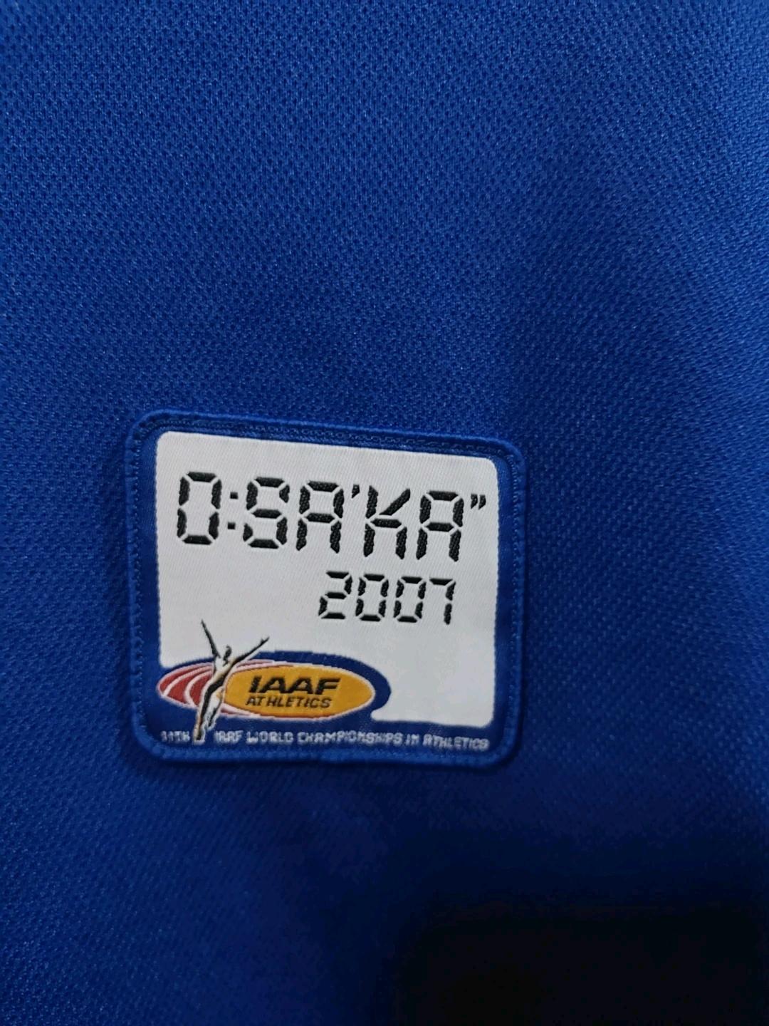 미즈노 오사카 2007 마라톤 기념 반팔티 M 5