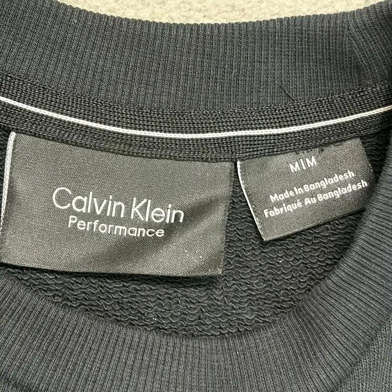 CALVIN KLEIN 프린팅 맨투맨 블랙 M 4