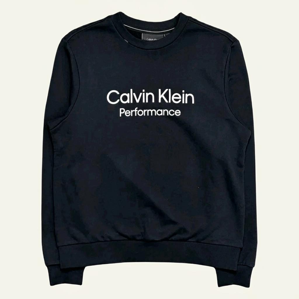 CALVIN KLEIN 프린팅 맨투맨 블랙 M