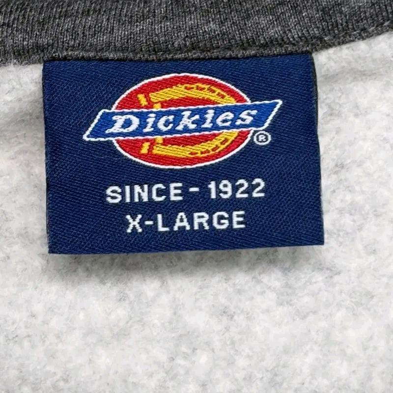 DICKIES 벨벳로고 맨투맨 그레이 XL 4