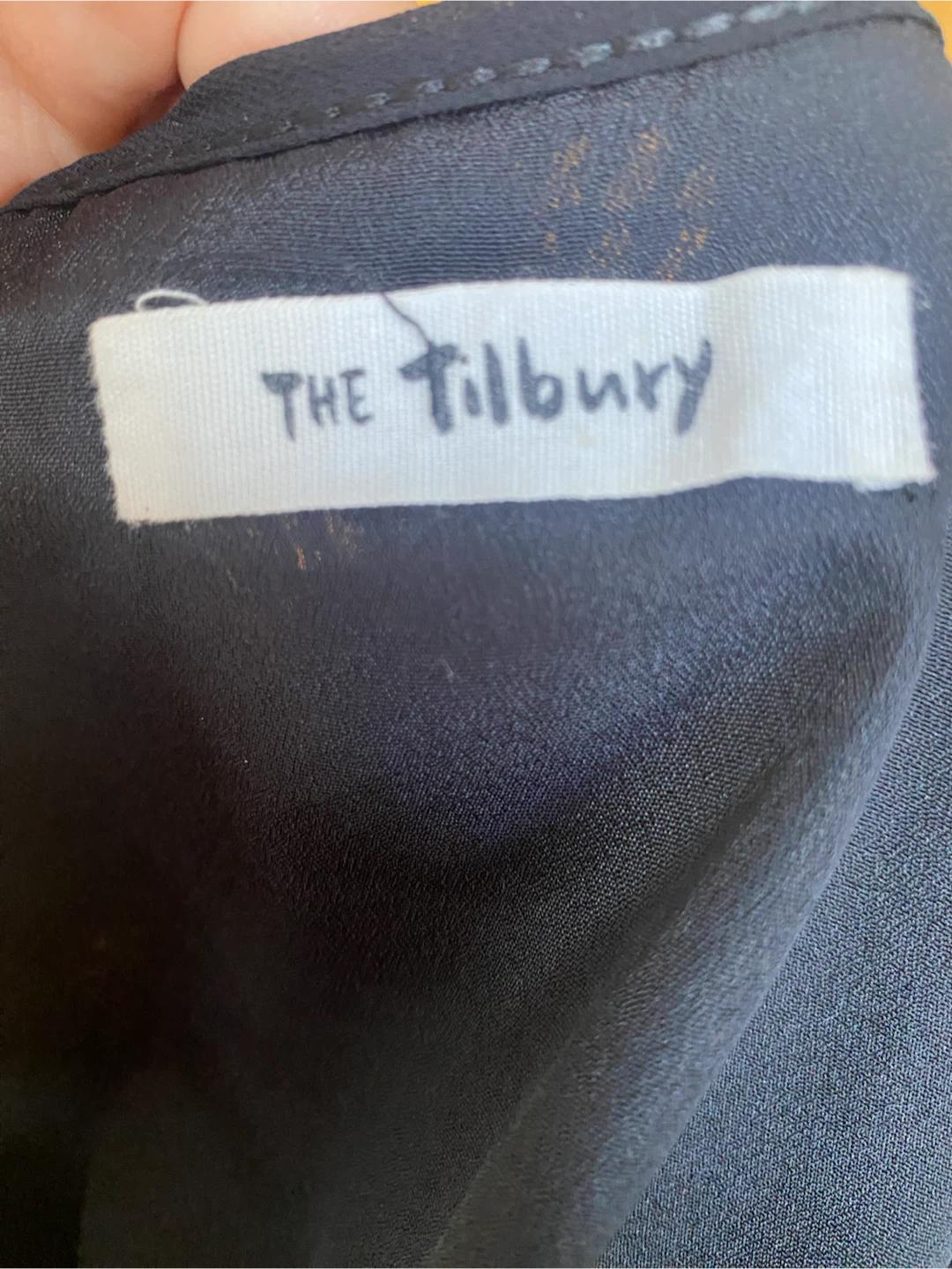 THE Tilbury 블랙 메쉬 롱 원피스 55 6