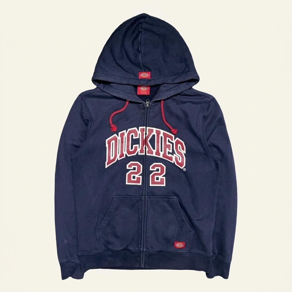 DICKIES 후드집업 네이비 S-M 1