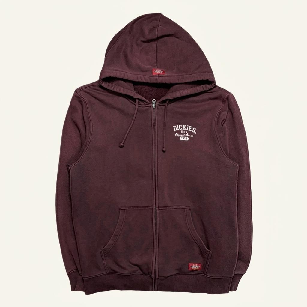 DICKIES 후드집업 버건디 XL 1