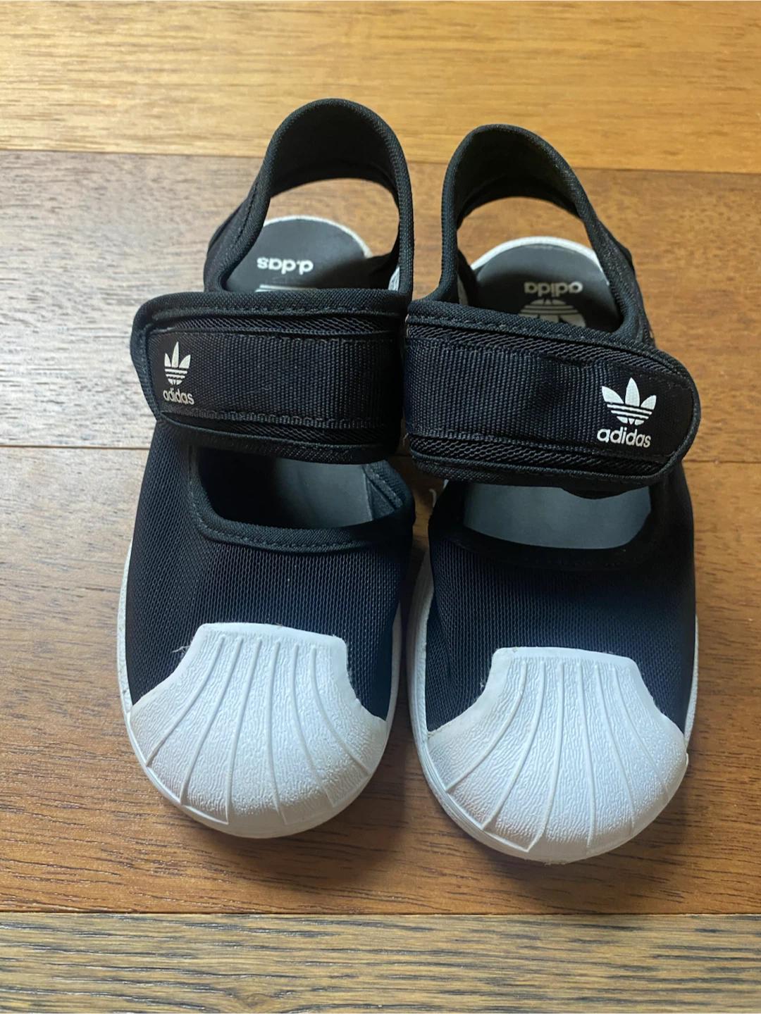 아디다스 슈퍼스타 샌들 블랙 160 2