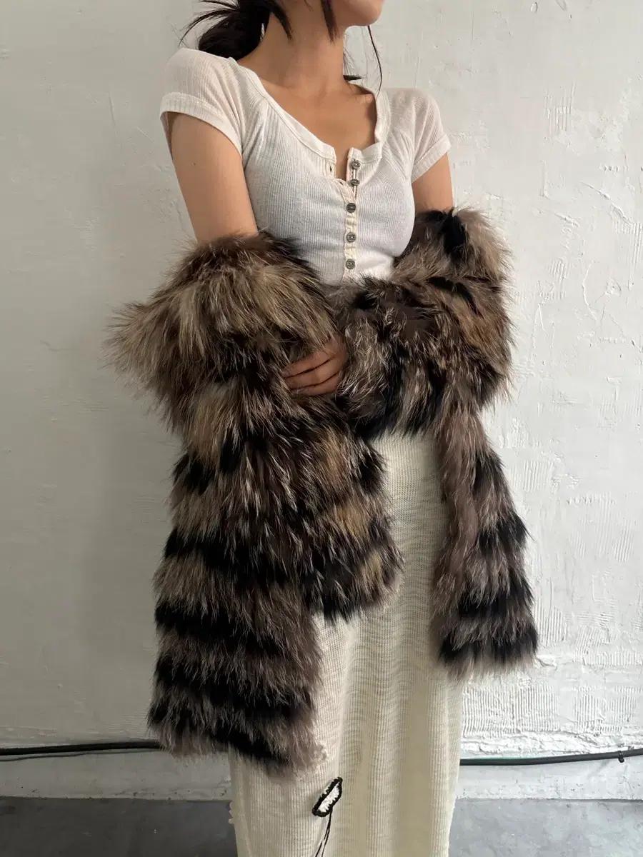 Isabel Marant 이자벨마랑 폭스 퍼 후드 코트 3