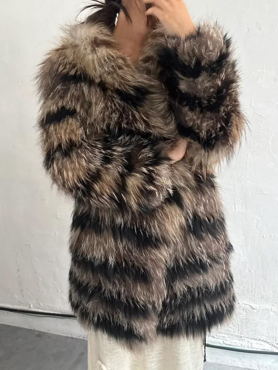 Isabel Marant 이자벨마랑 폭스 퍼 후드 코트 2