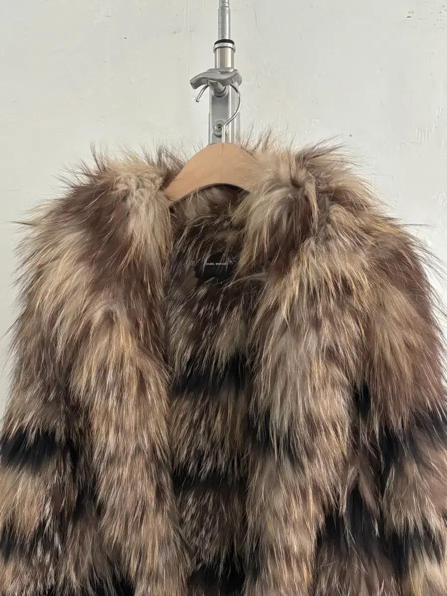 Isabel Marant 이자벨마랑 폭스 퍼 후드 코트 6