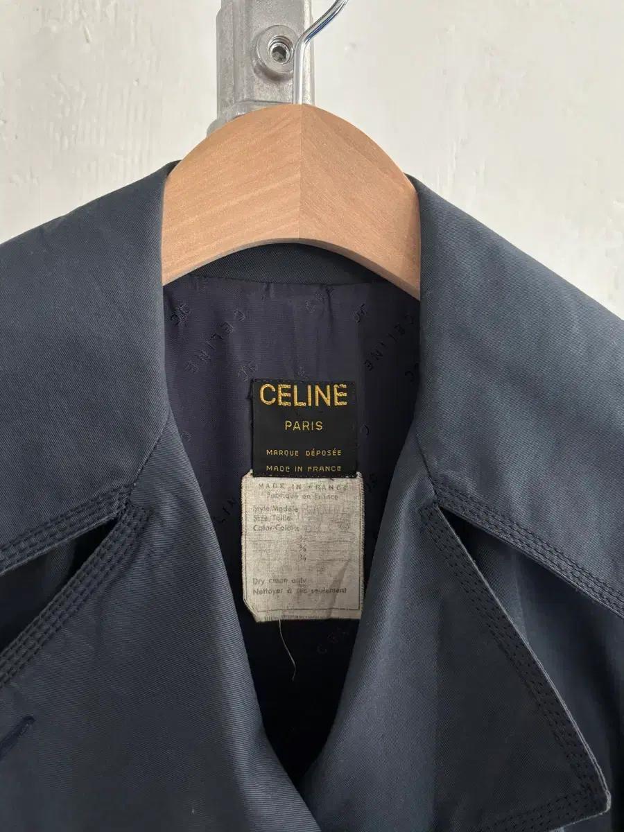 Celine 셀린느 90s 금장 더블 트렌치 코트 7