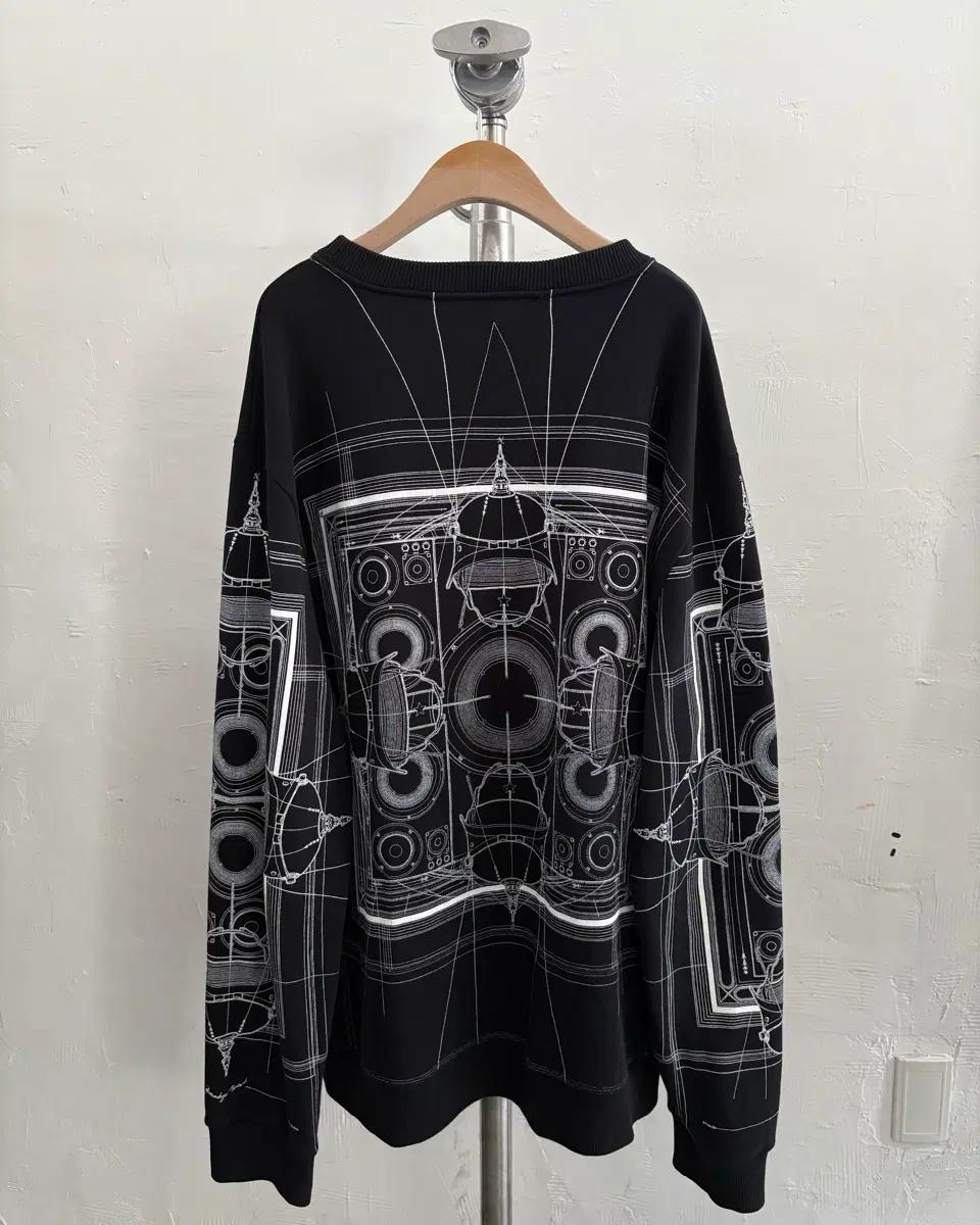 Givenchy 지방시 블랙 스네이크 맨투맨 7