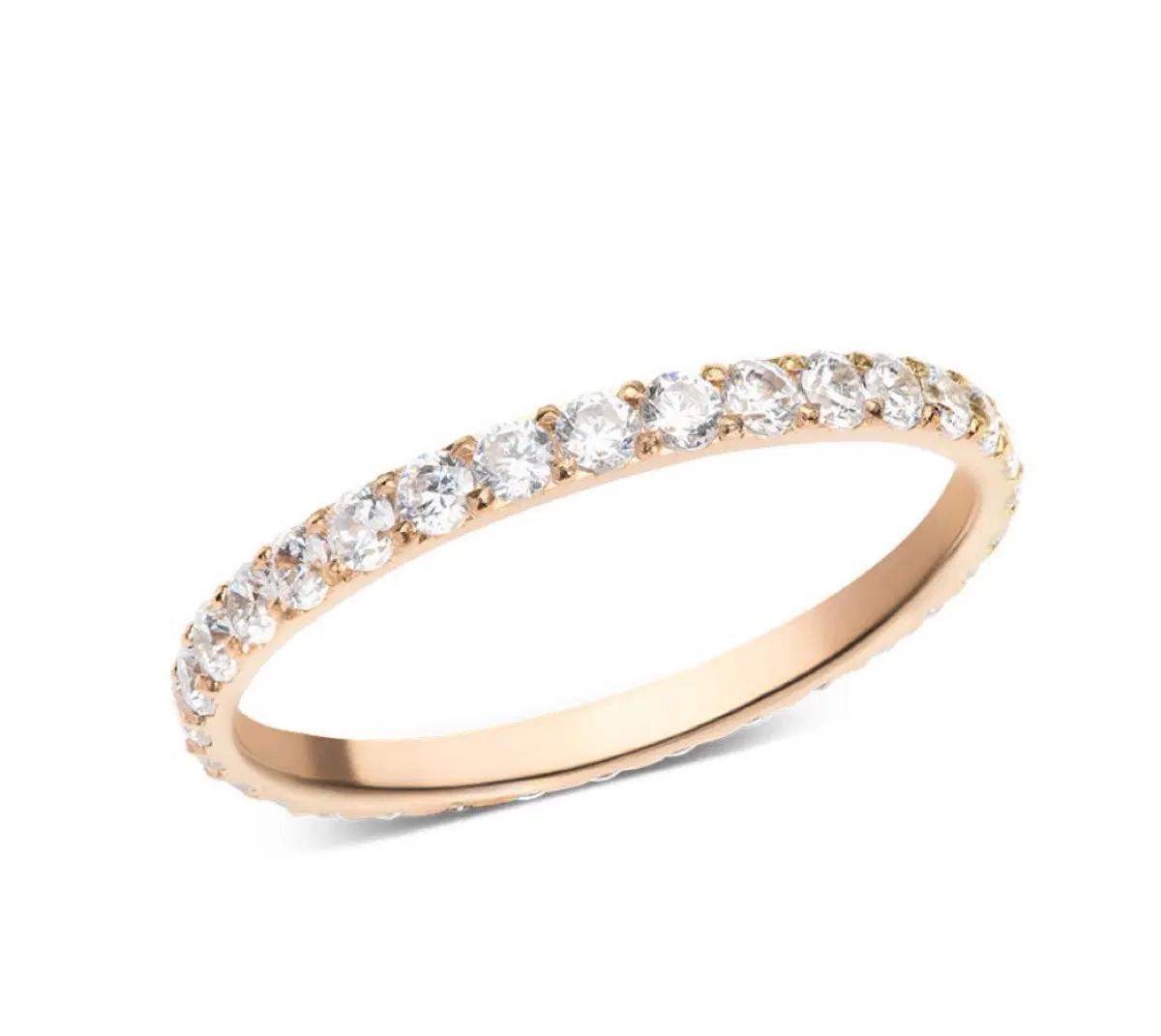 다니엘 웰링턴 MIRELLE ETERNITY RING 2.0mm 로즈골드 2