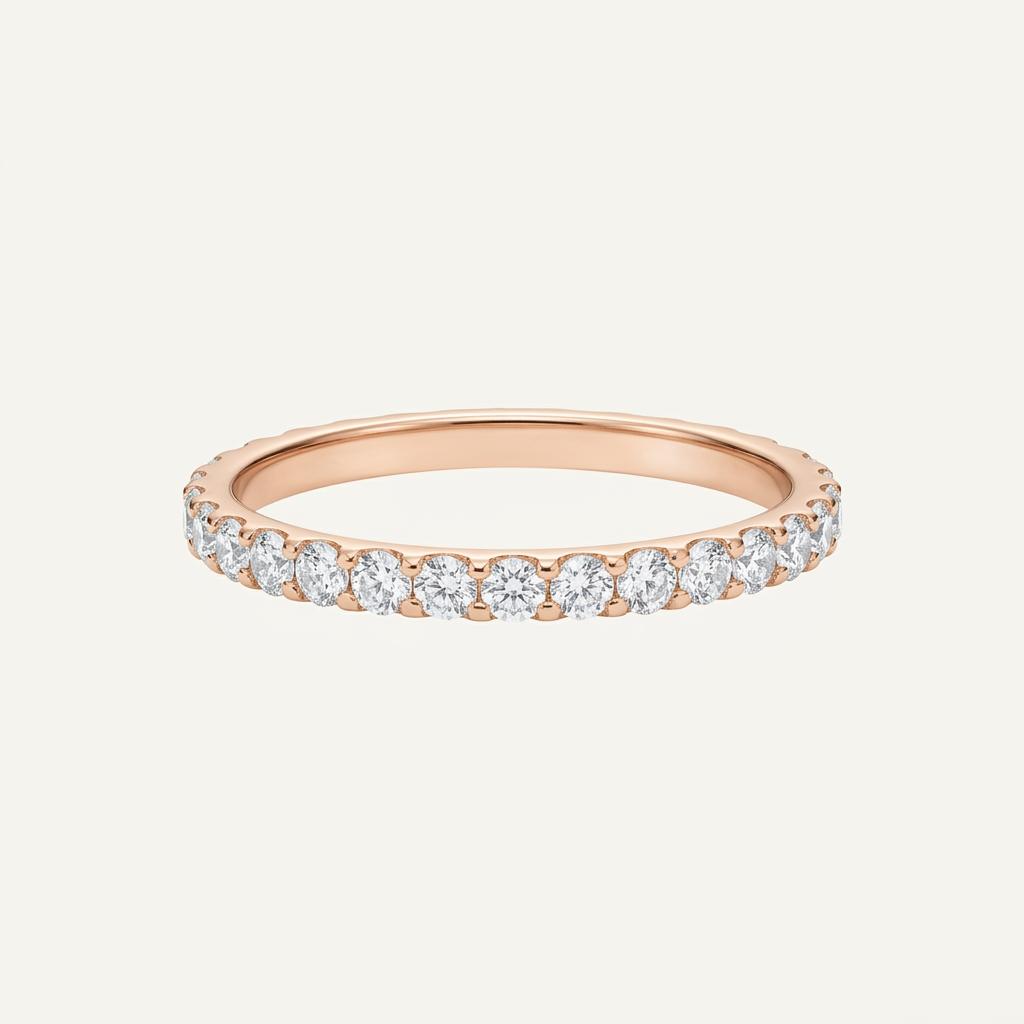 다니엘 웰링턴 MIRELLE ETERNITY RING 2.0mm 로즈골드