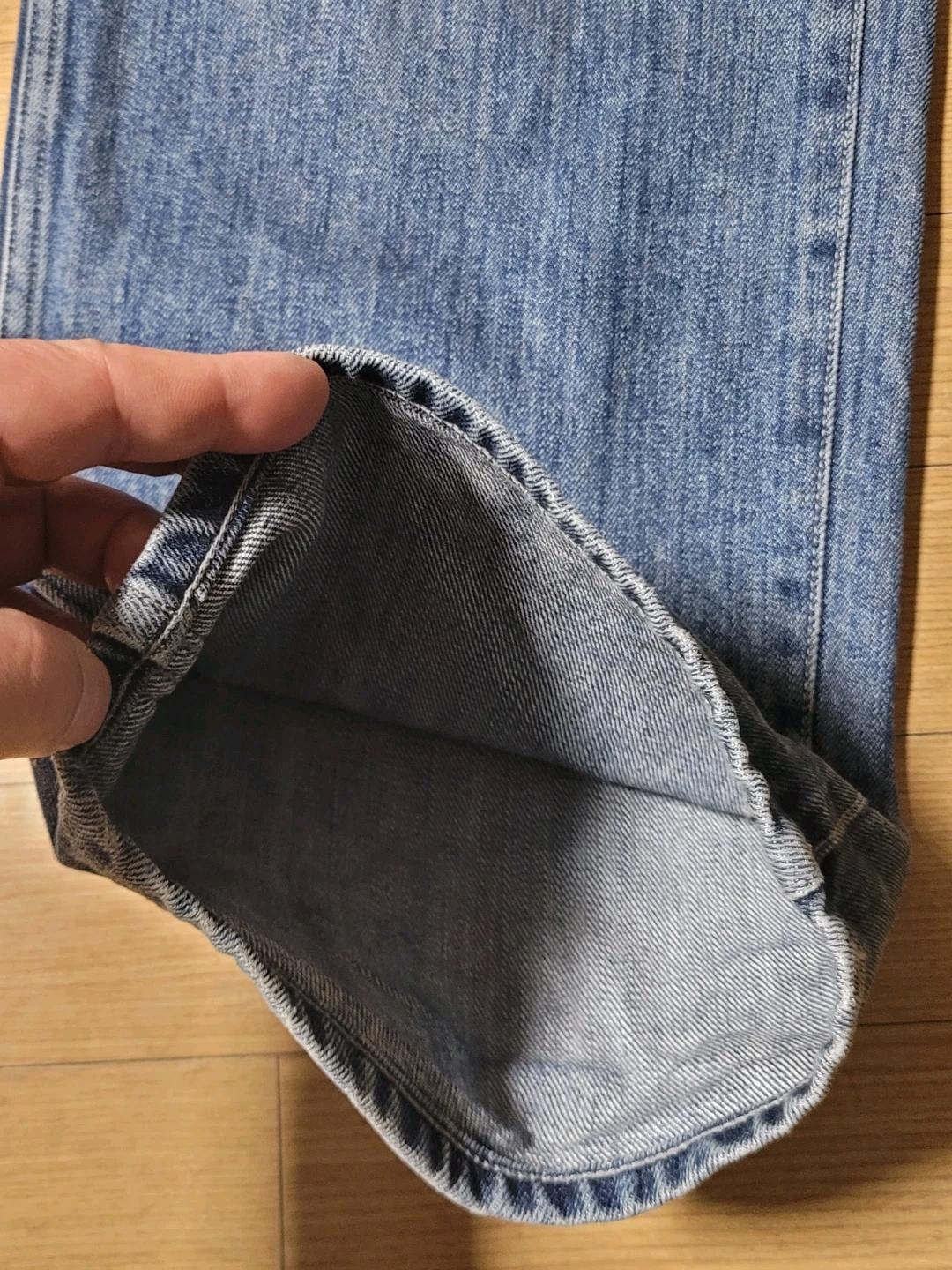 러프사이드 드레이프 데님 8