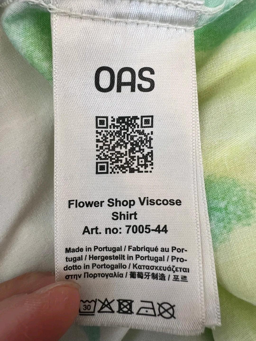 OAS오아스 남성 스웨덴 플라워샵비스코스 반팔셔츠 6