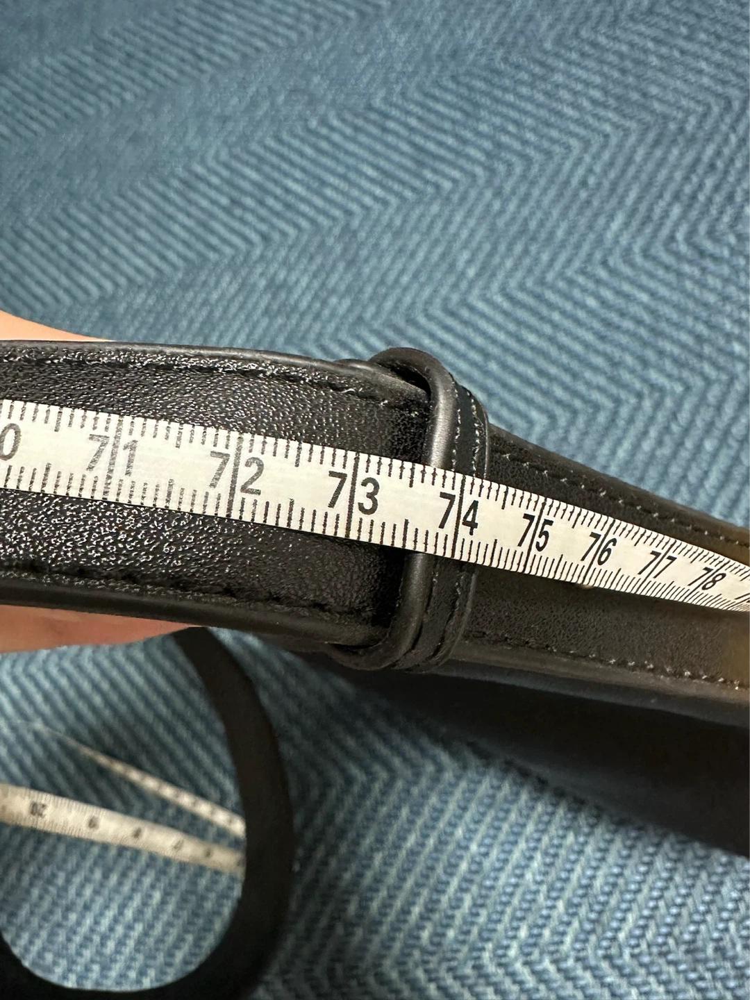 (새상품) 모던한 블랙 레더 숄더백 토트백 파우치 세트 7