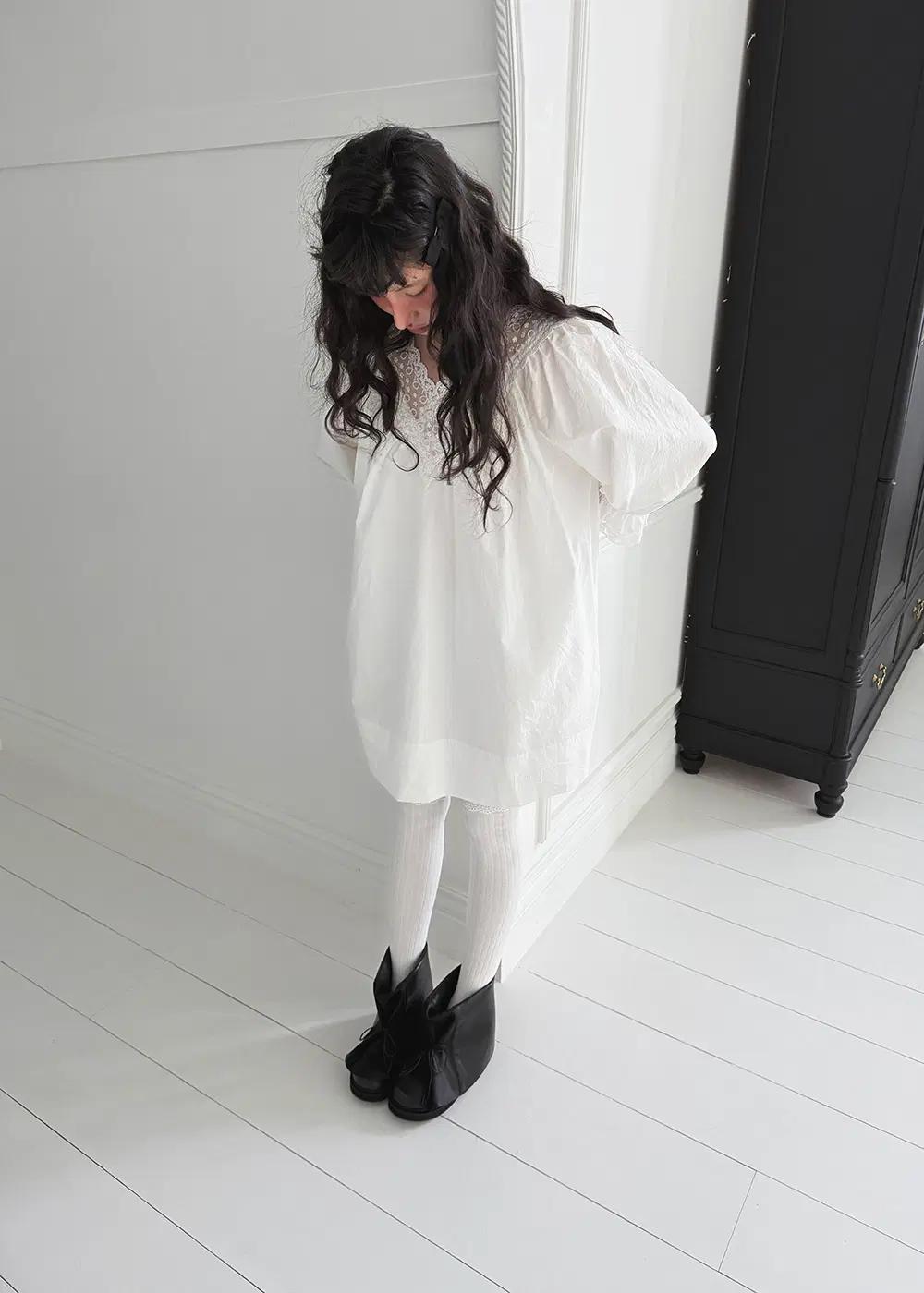 @9577 블랙 230-워싱원단 폴딩부츠 5cm 러블리 숏부츠-새상품 8