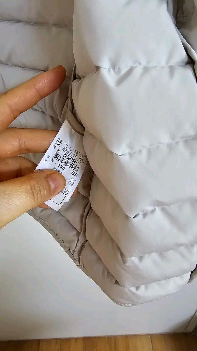 디스커버리 키즈 경량 거위털패딩130 6