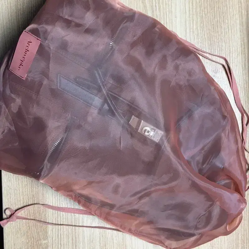 아카이브앱크 클립 럭색 나일론 브라운 3