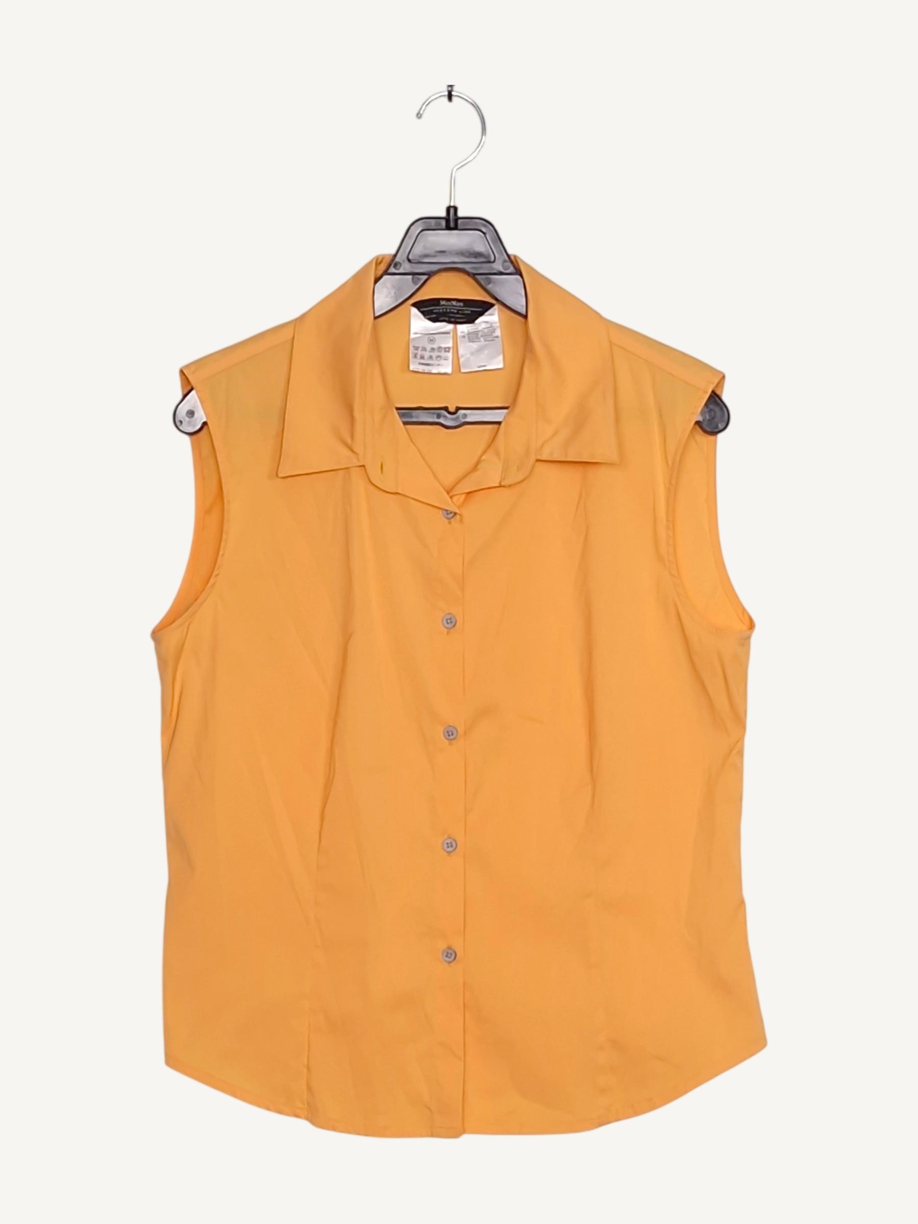 위크엔드막스마라 위켄드 WEEKENDMAXMARA 오렌지 민소매 셔츠 M [A776] 2
