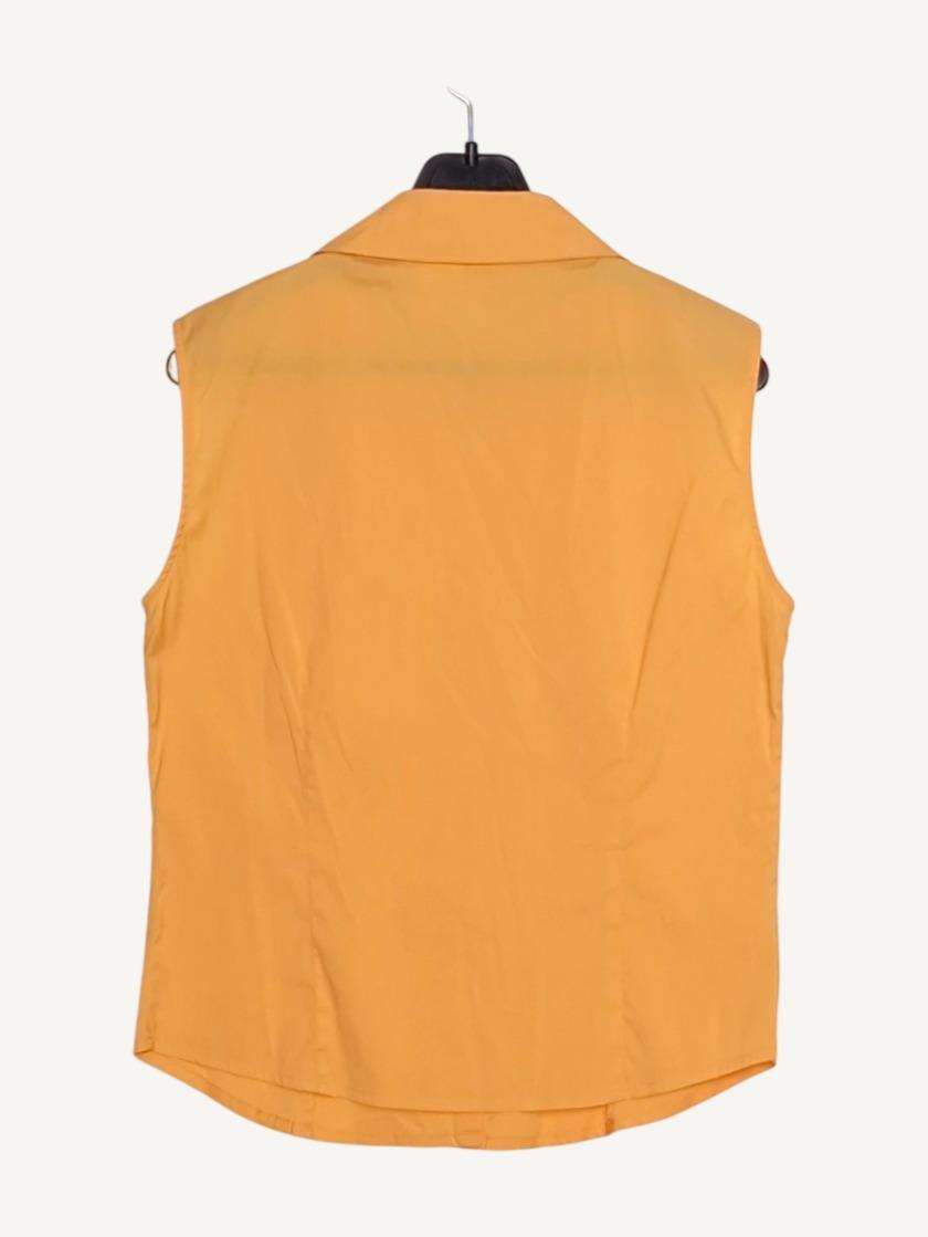 위크엔드막스마라 위켄드 WEEKENDMAXMARA 오렌지 민소매 셔츠 M [A776] 3