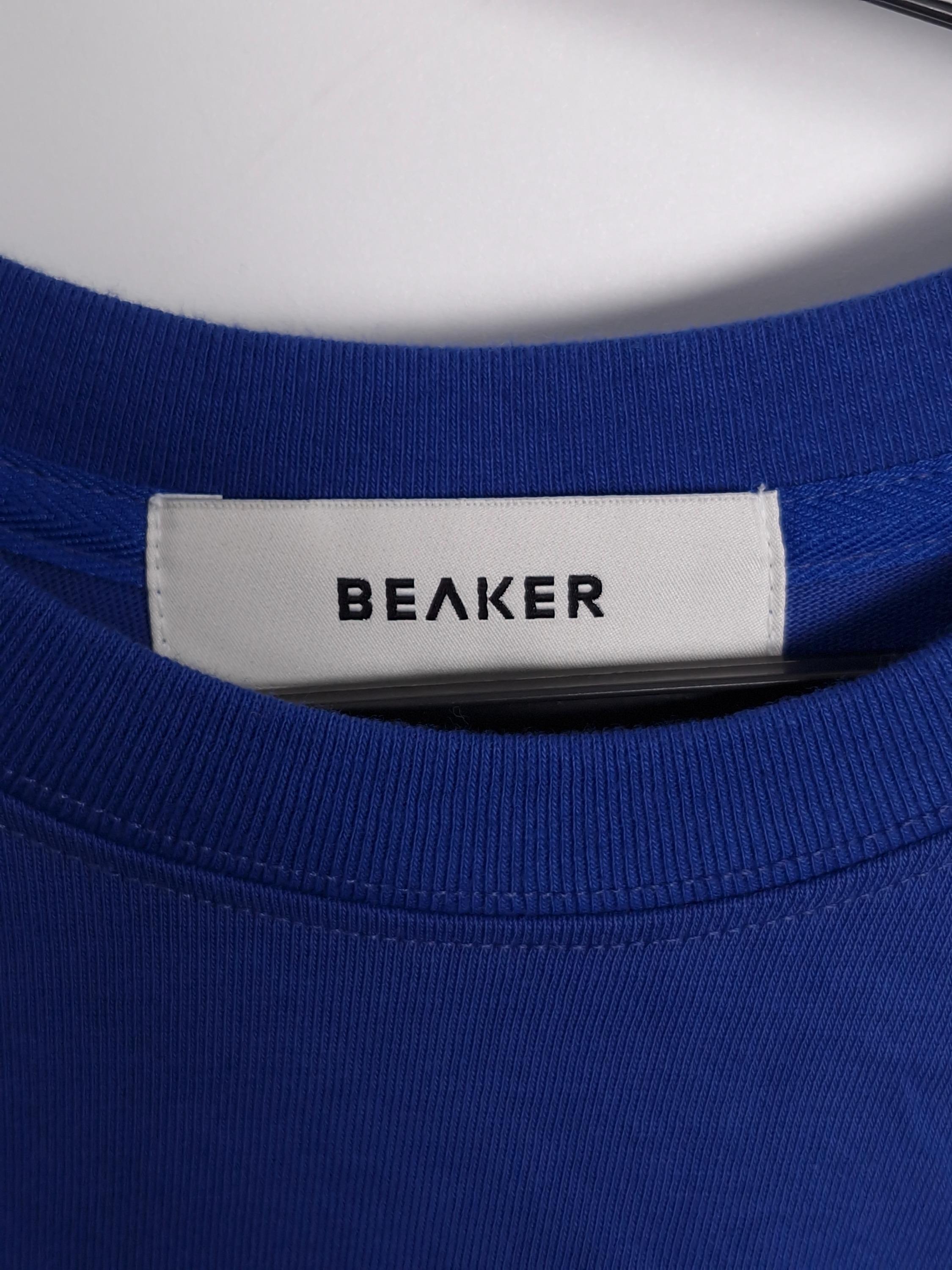 비이커 BEAKER 파란색 반팔티셔츠 100 [A785] 4