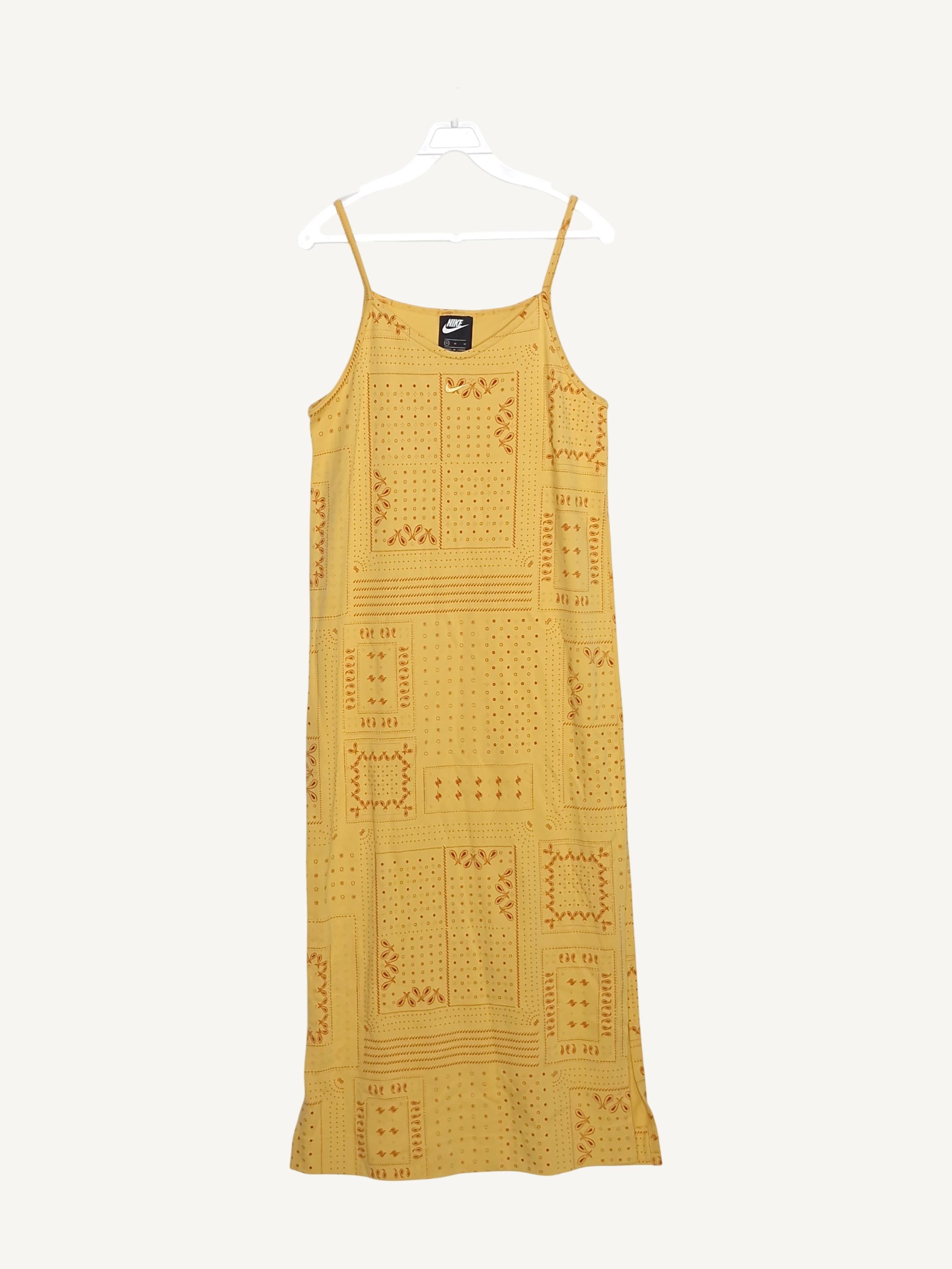 나이키 Nike 노란색 롱 원피스 M [A787] 2