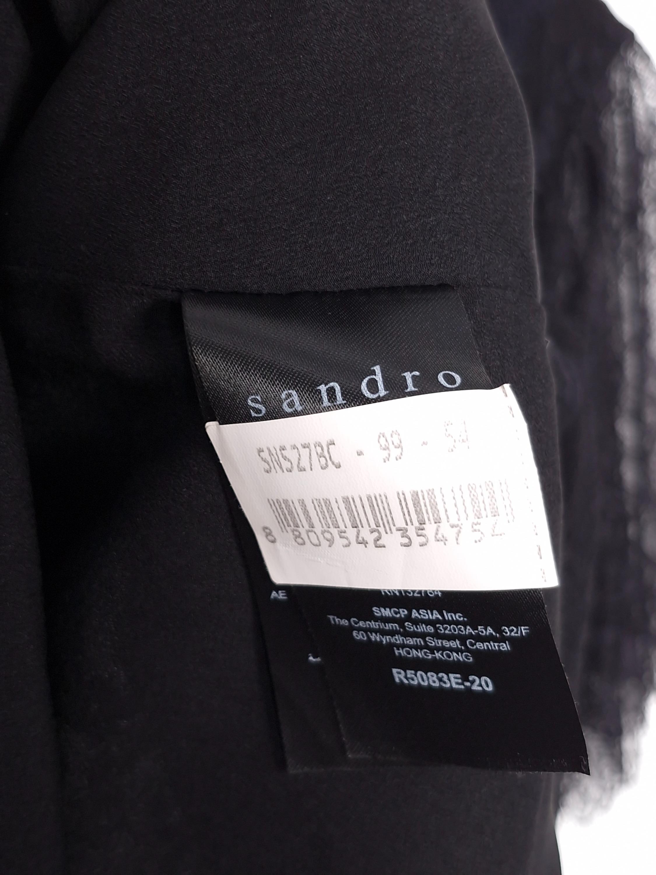 산드로 sandro 검정 레이스 롱 원피스 2 [A794] 5
