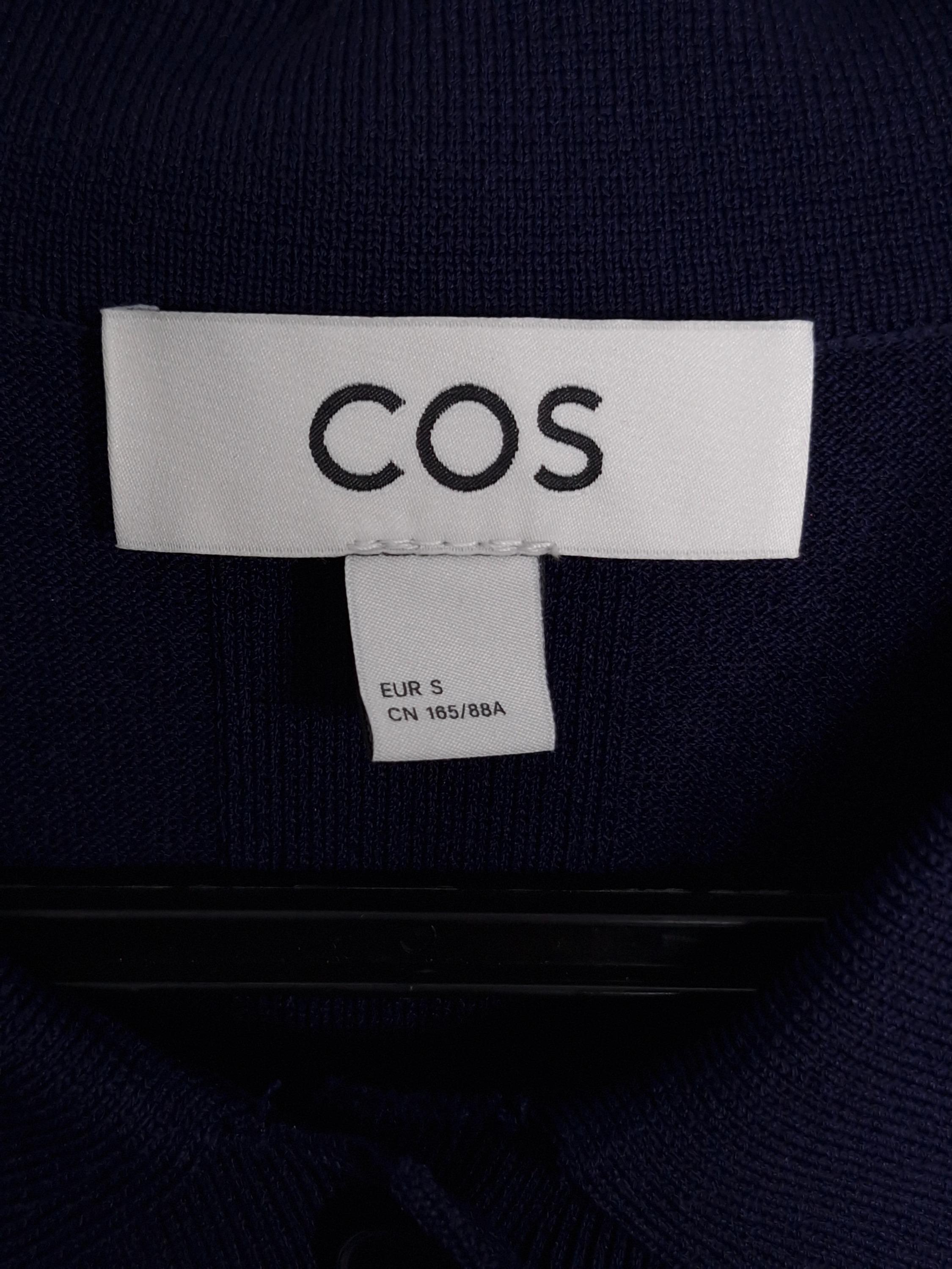 코스 COS 네이비 반팔 가디건 S [A795] 4