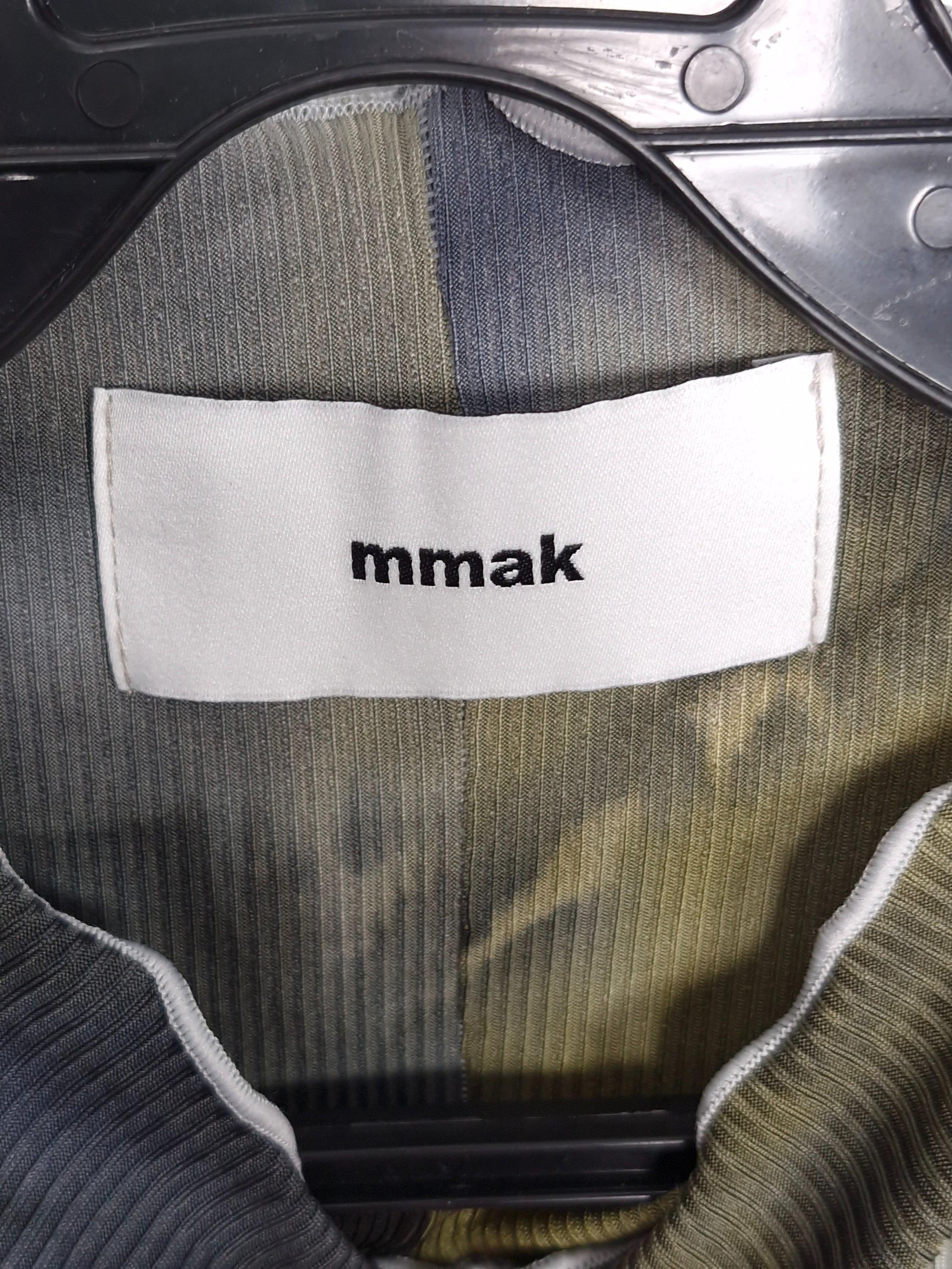 마끄 MMAK 블랙/카키 타이다이 롱 원피스 [A798] 4