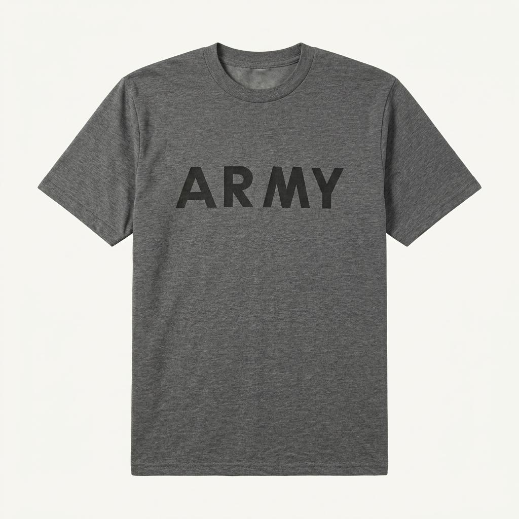 ARMY 미육군 그레이 반팔 티셔츠 .441