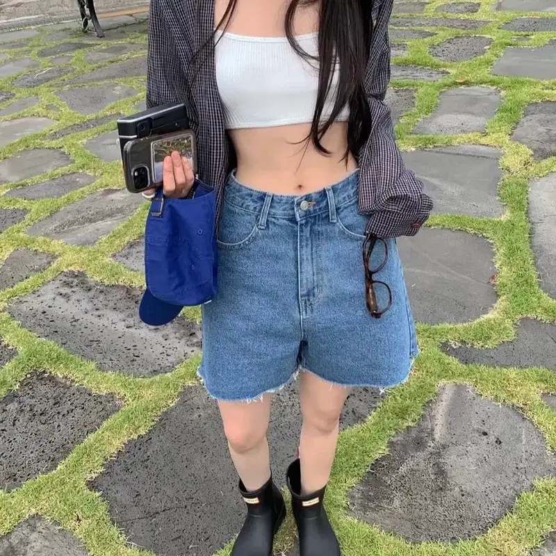 오디에스ODS FOUND DENIM SHORTS M 청반바지 7