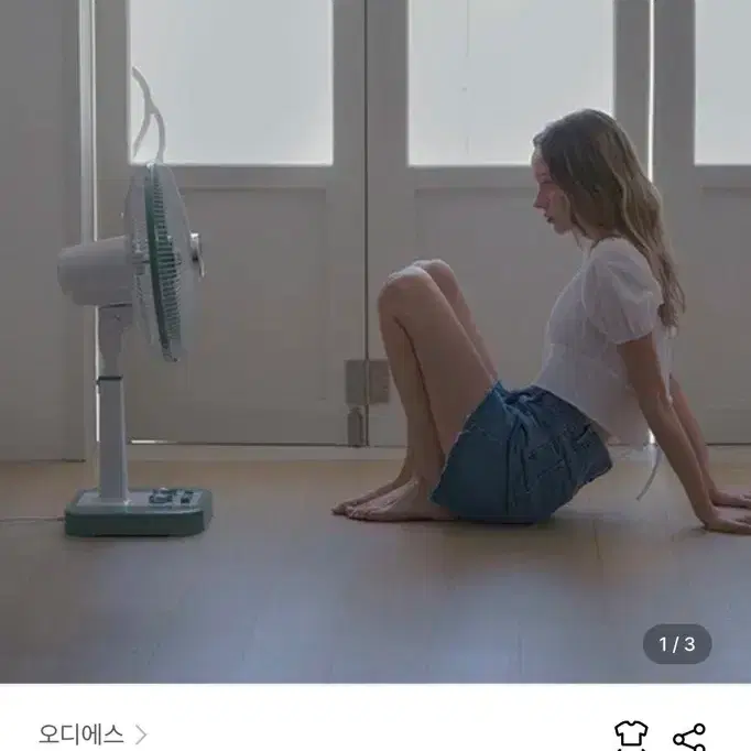 오디에스ODS FOUND DENIM SHORTS M 청반바지 9