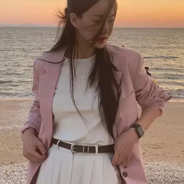오디에스ODS motive 모티브 자켓 소프트핑크 3