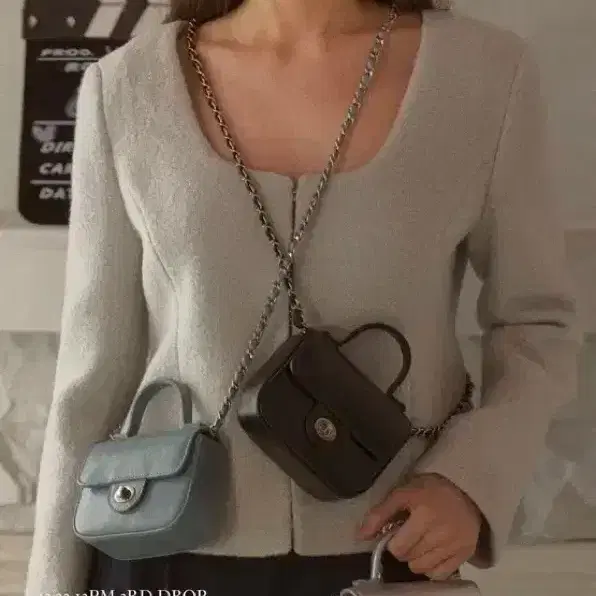 오디에스ODS 제시카 트위드 아이보리 9