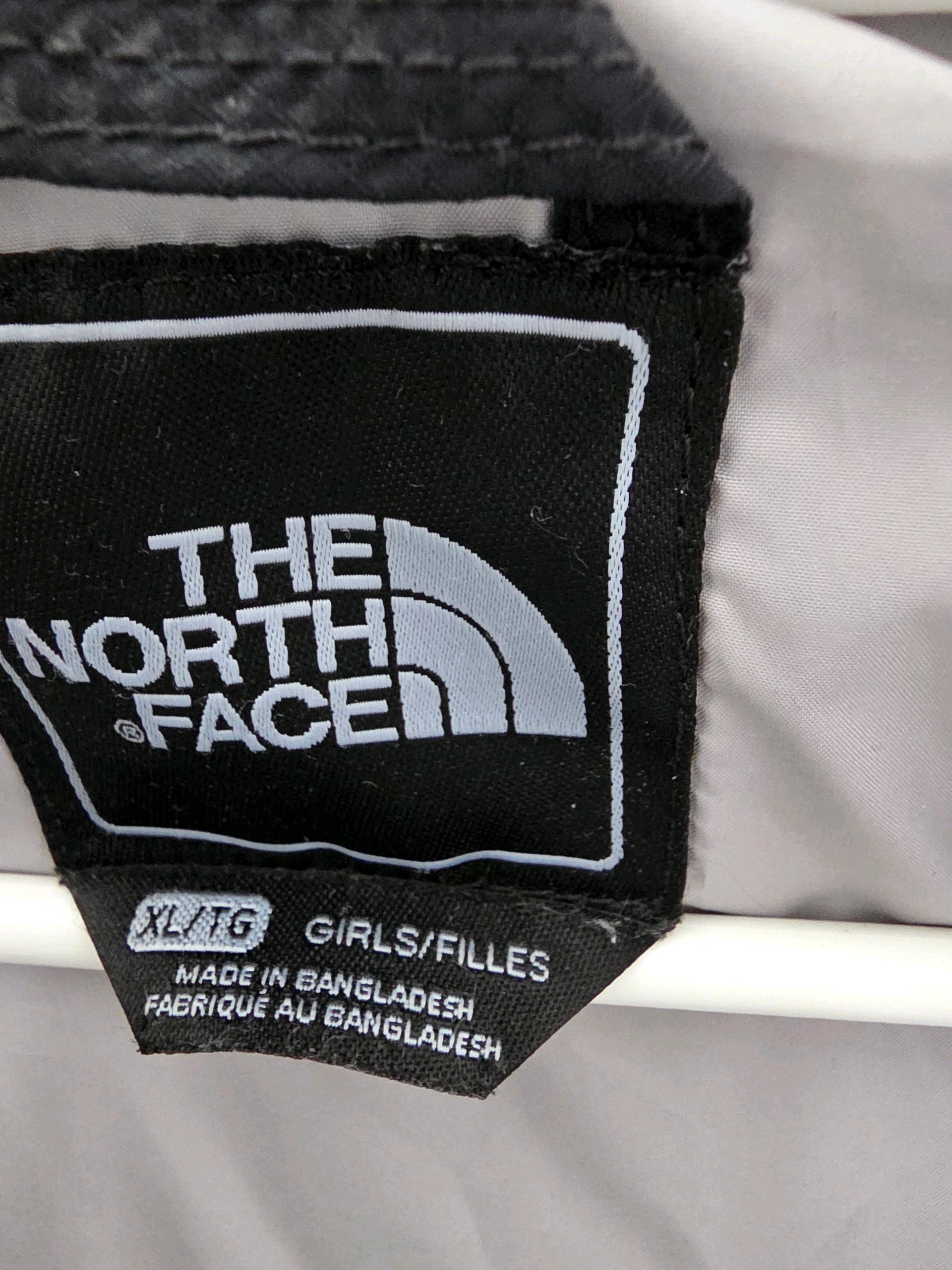 노스페이스 걸즈 퍼 후드 패딩 점퍼 블랙 7