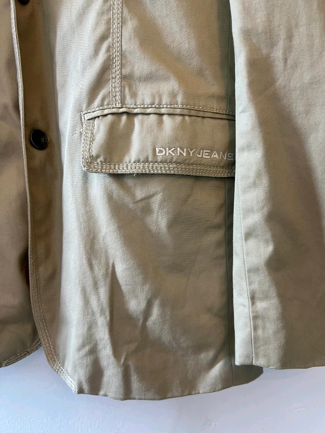 디케이앤와이진 DKNY JEANS 남성 베이지 코튼자켓 싱글자켓 9