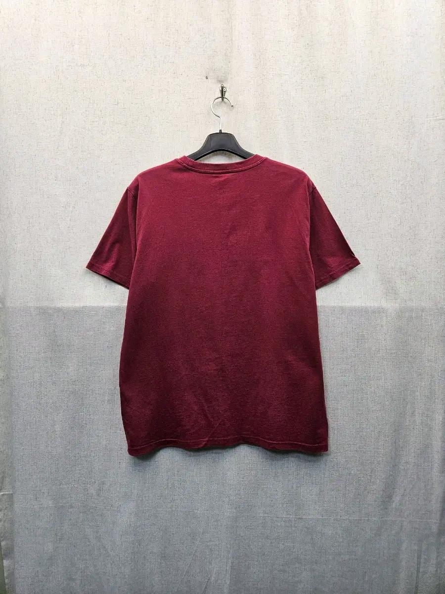 푸마 메종키츠네 버건디 반팔티.477 3