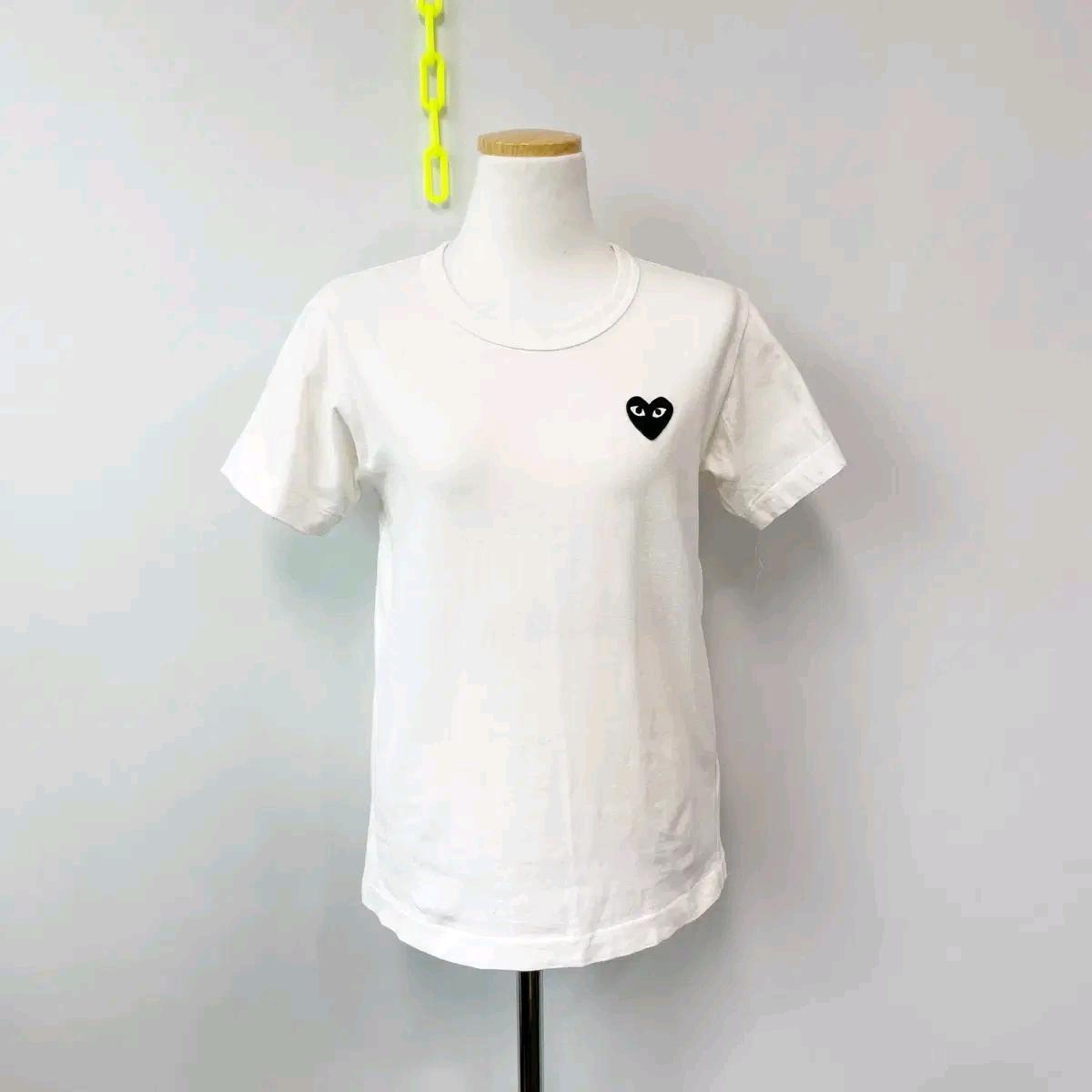 꼼데가르송 정품 여성 블랙하트와펜 L 2