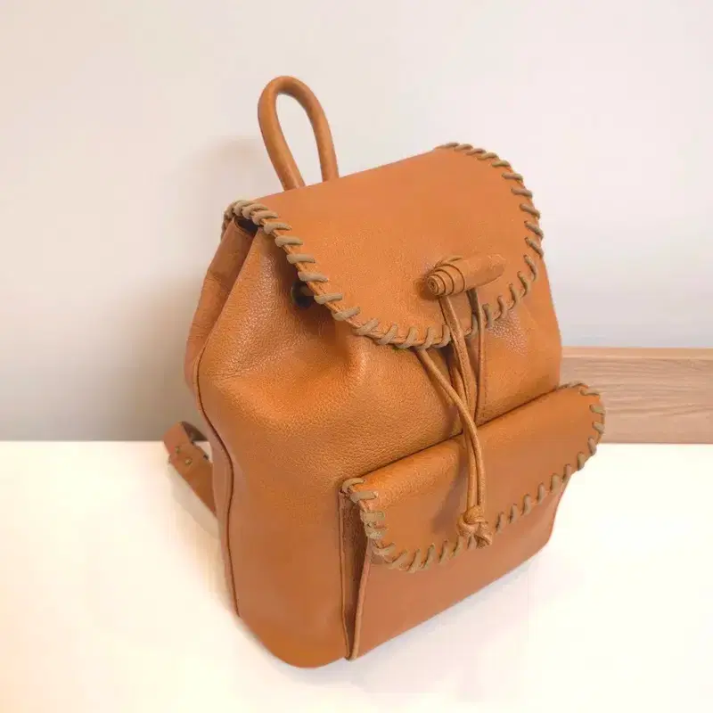 YSL 입생로랑 가죽 백팩 7