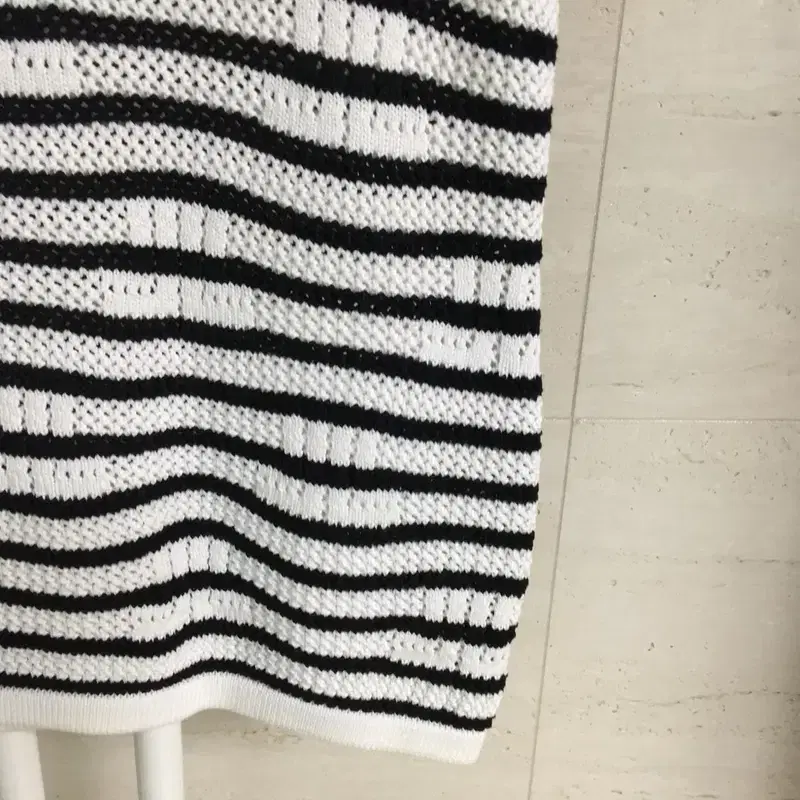 LANVIN 랑방 컬렉션 22 로고 크로셰 니트 탑 55 5
