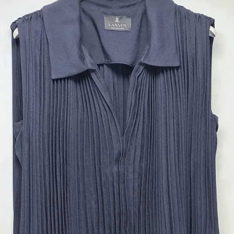 LANVIN 랑방 언밸런스 헴 플리츠 드레스 8