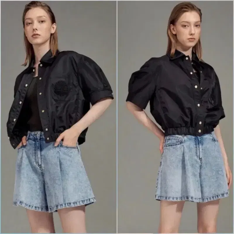 랑방금단추쟈켓 겸 블라우스 셔츠 2