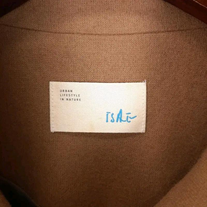 이새 ISAE  울혼방 하프코트 95 5