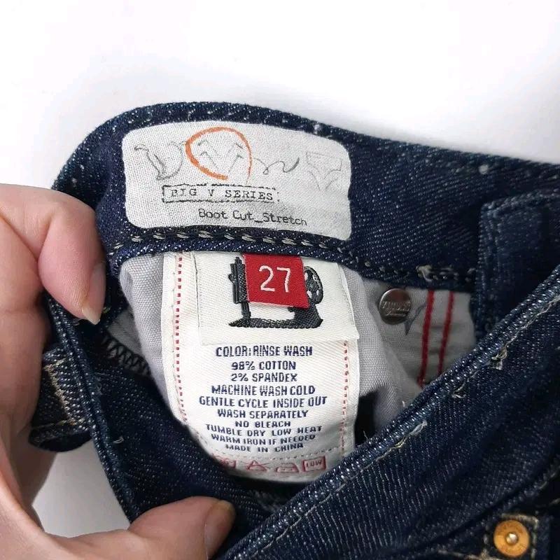 VIGOSS USA 비고스 부츠컷 진청바지 27 5