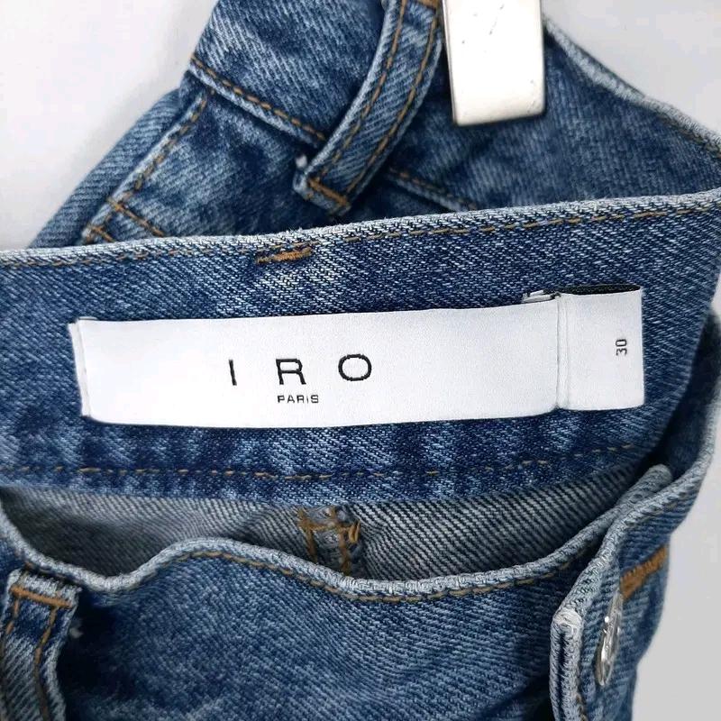 IRO 이로 와이드 핀턱 데님팬츠 30 5