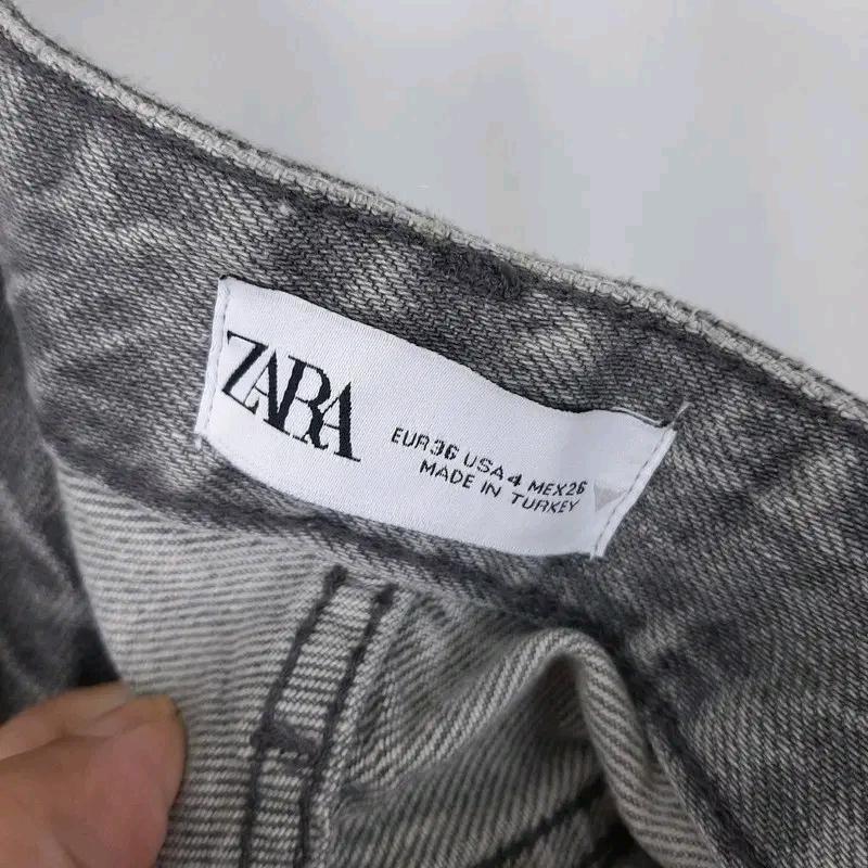자라 와이드 흑청바지 26 5