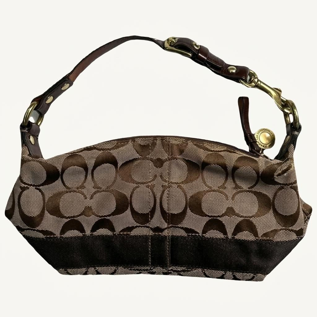 COACH signature mini bag