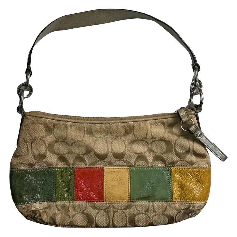 COACH patchwork shoulder bag 10